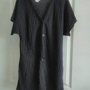 Swimsuits for All Beach Cover-up -NWOT- size 10/12 Black